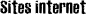 Sites internet